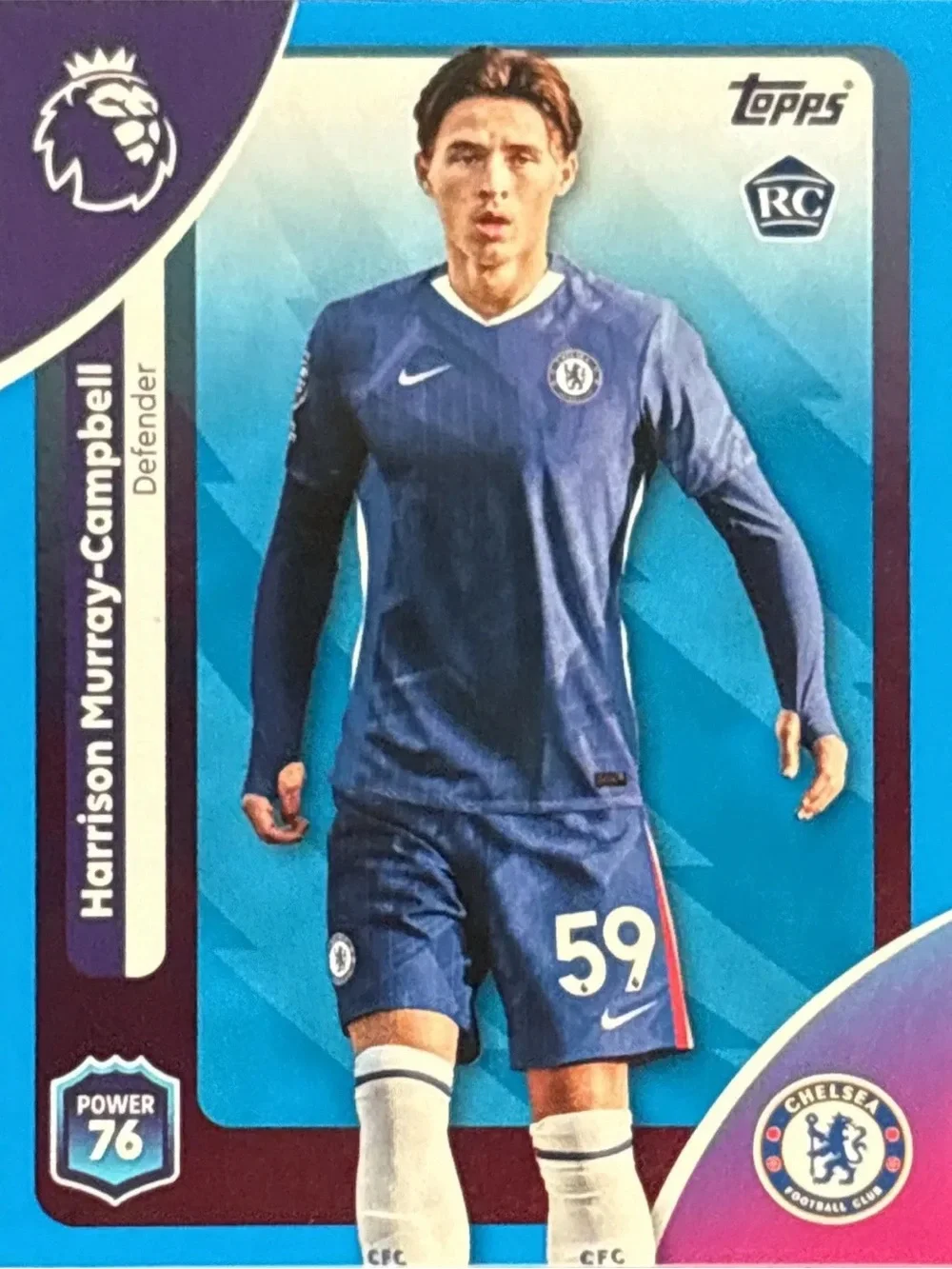 Topps Soccer Trading Card -  Chelsea Harrison Murray-Campbell Rookie